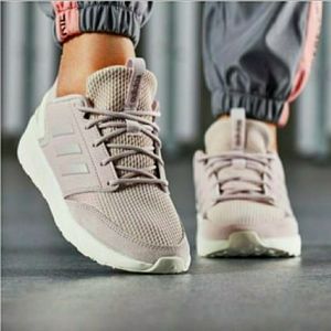 Adidas Questarstrike running shoes.